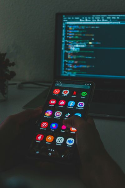 A client is browsing the interface of a mobile app for a training center